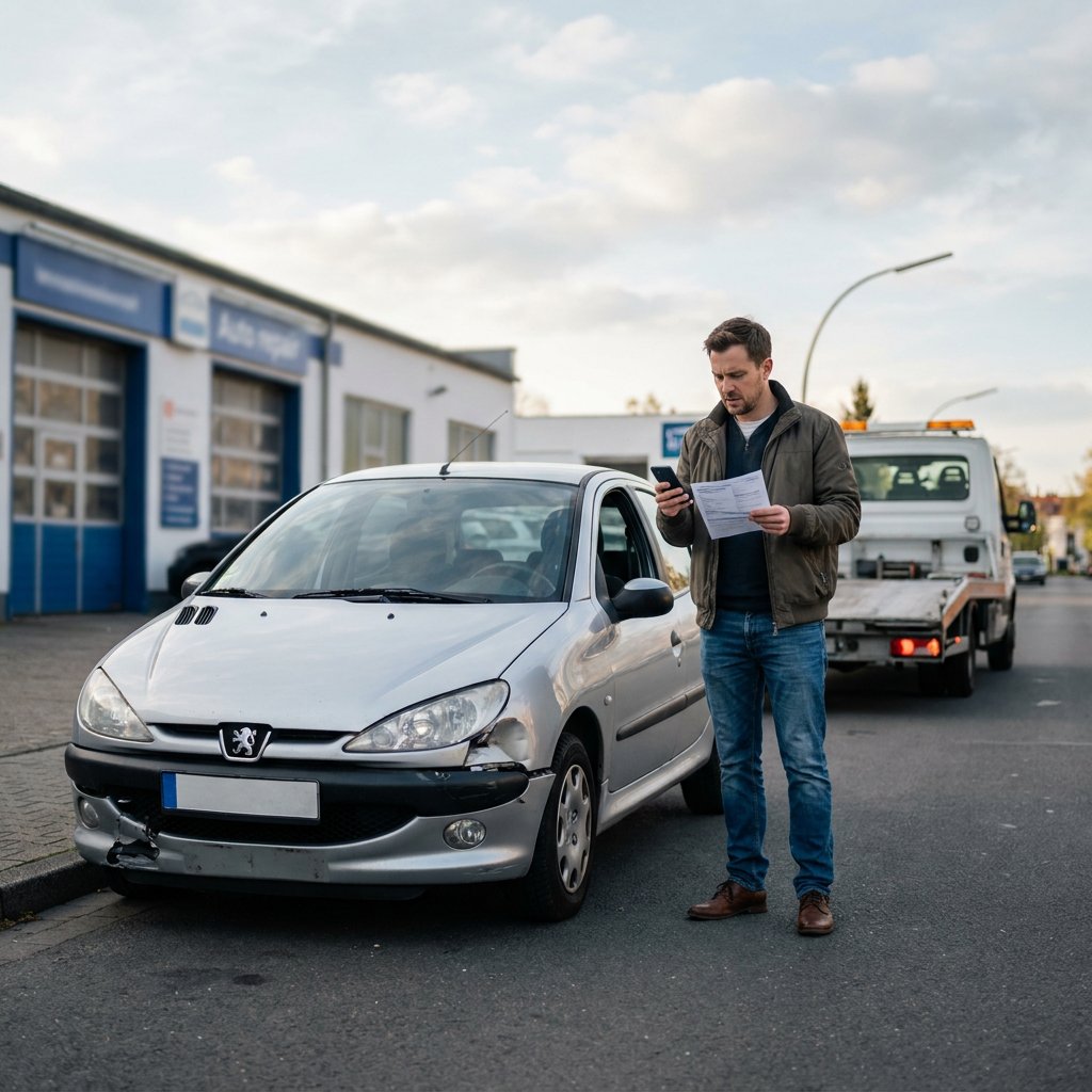 Ausfallgeld nach Unfall mit dem Auto