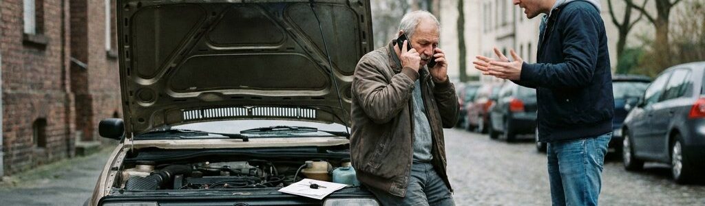 Auto privat verkauft danach kaputt