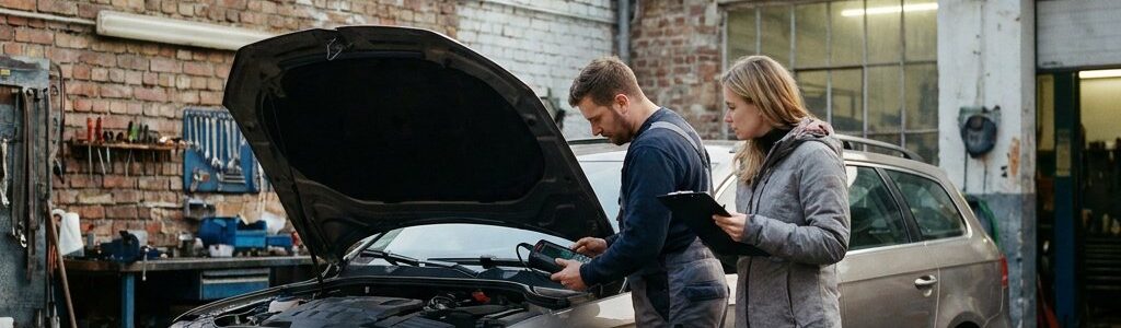 Autowert mit Motorschaden
