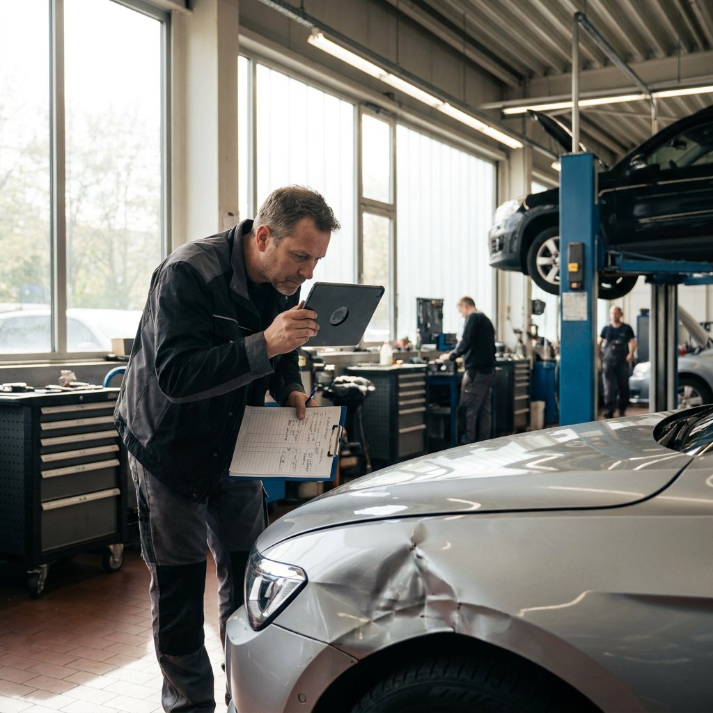 Kostenvoranschlag bei Unfallschaden